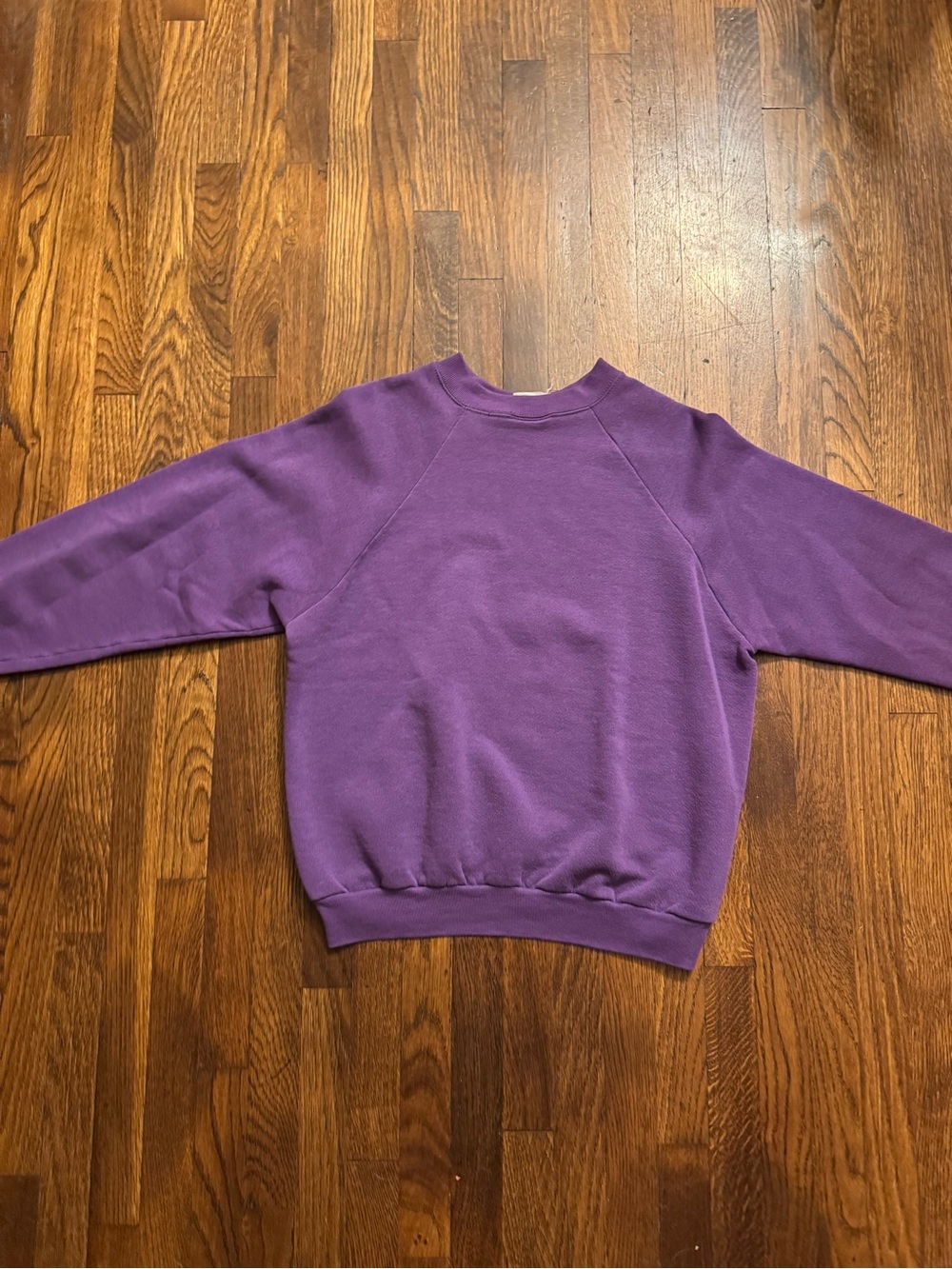 Vintage fruit of the loom blank sweatshirt size medium
